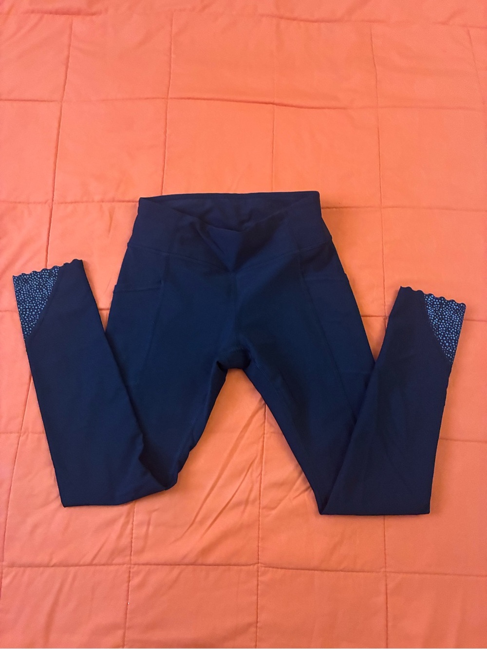Lululemon Leggings Womens 4 Black High Rise Athletic Activewear Gym
